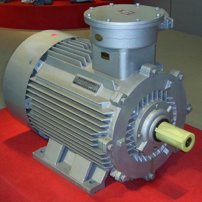 YVFE3-200L-4防爆电机45°角实拍
