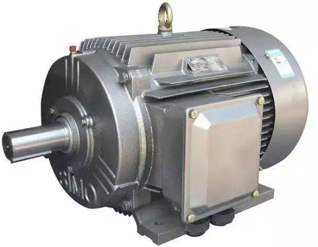 YVFE3-200L-4三相异步电机接线盒端轴伸端实拍